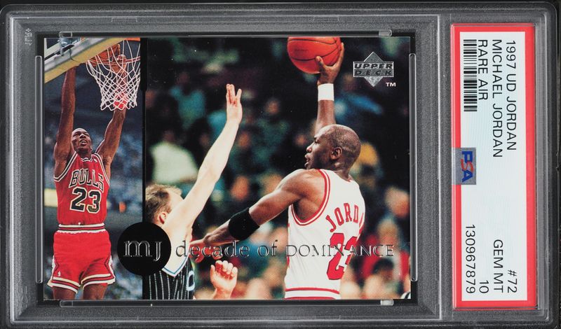 2009 Upper Deck Jordan Legacy Gold Michael Jordan #23 PSA 10 GEM