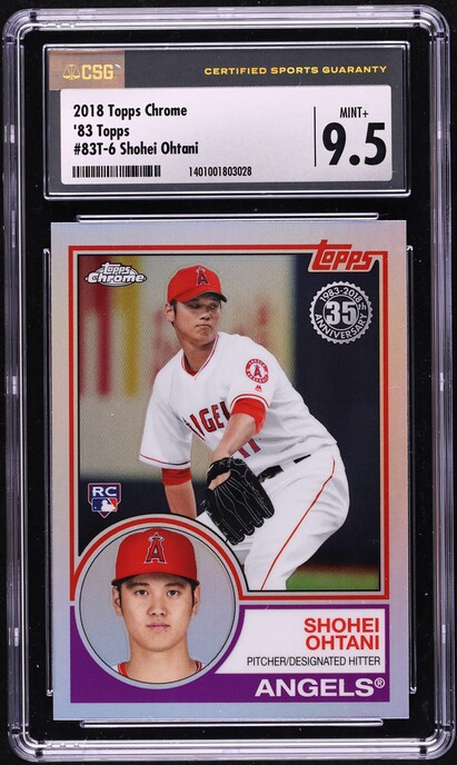 2018 Topps Complete Set All-Star Edition Shohei Ohtani ROOKIE PSA