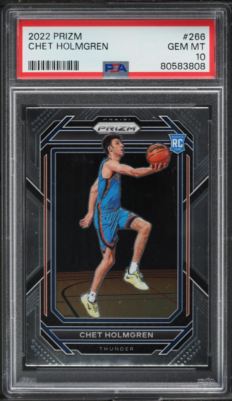 PAS10 50枚限定 チェット・ホルムグレン / HOLMGREN NBA PAS10 RC チェット・ホルムグレン / CHET HOLMGREN NBA