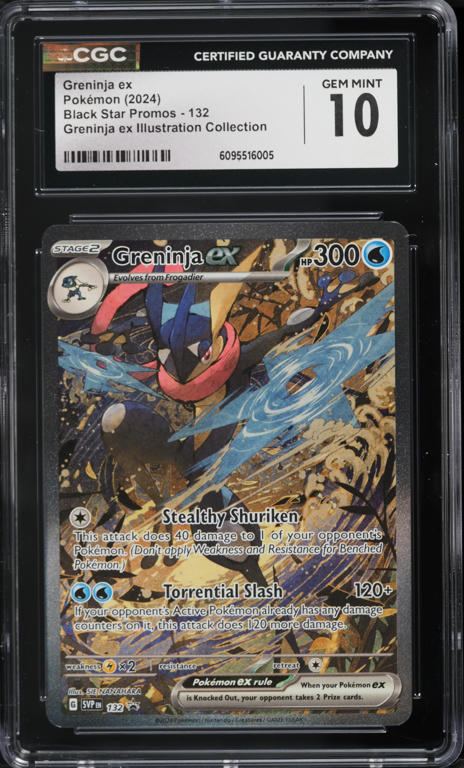 2024 Pokemon Japanese SV Crimson Haze Full Art Greninja ex #083