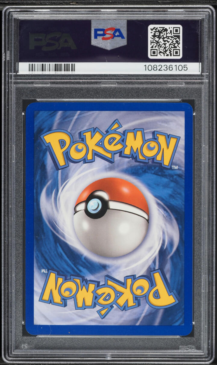 2007 Pokemon EX Power Keepers Holo Vaporeon Gold Star #102 PSA 9 MINT