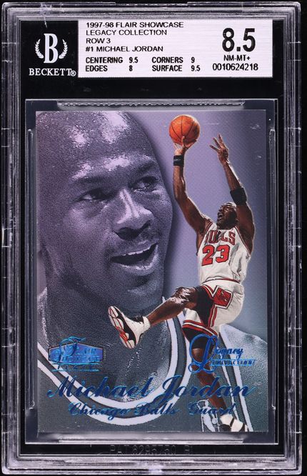 1997 Flair Showcase Legacy Collection Row 0 Allen Iverson