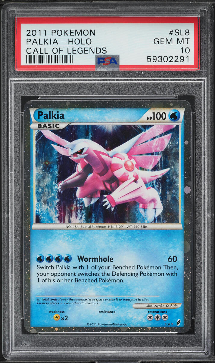 2011 Pokemon Call Of Legends Holo Palkia #SL8 PSA 10 GEM MINT