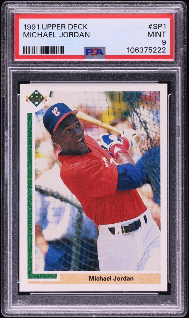 1991 Upper Deck Michael Jordan ROOKIE #SP1 PSA 9 MINT