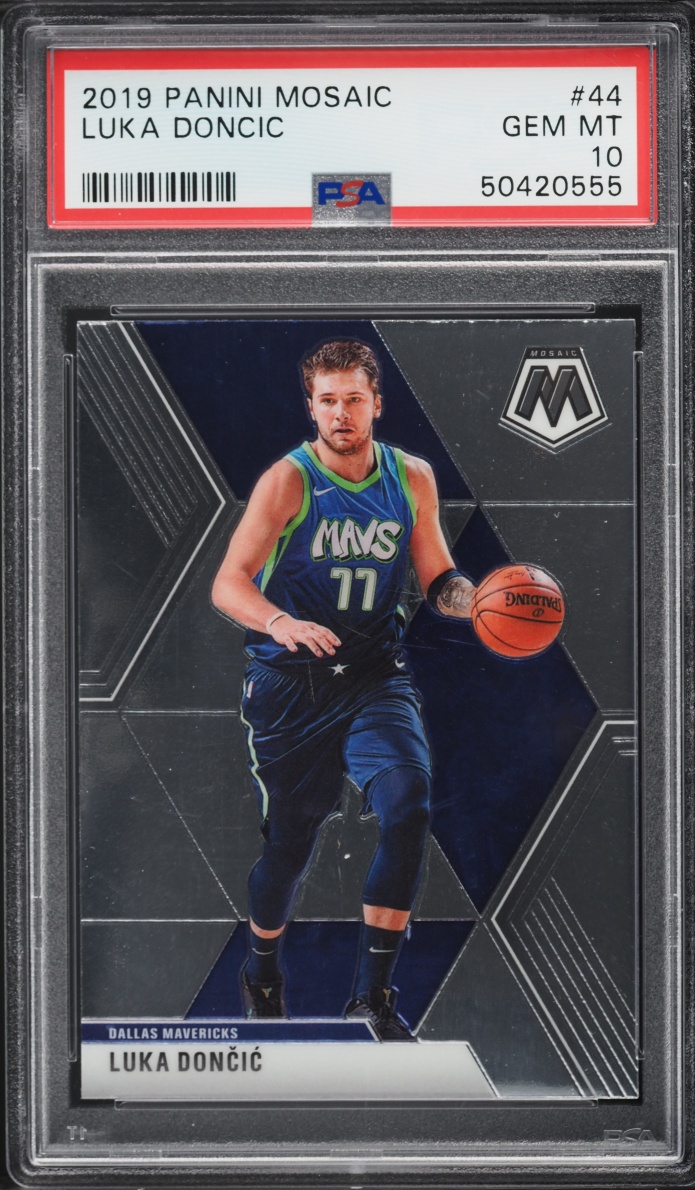 2019 Panini Mosaic Luka Doncic #44 PSA 10 GEM MINT