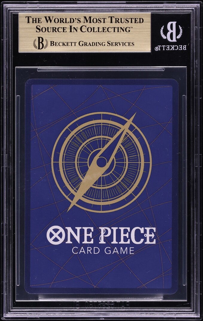 2025 One Piece Carrying on His Will SEC Red Manga Art Monkey D. Luffy #OP13-118 BGS 9.5 GEM