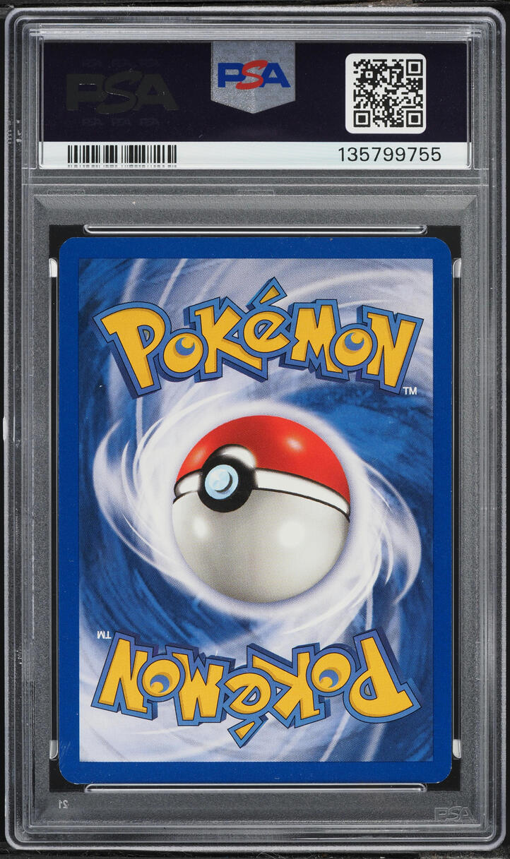 2000 Pokemon Base Set 2 Holo Hitmonchan #8 PSA 7 NRMT