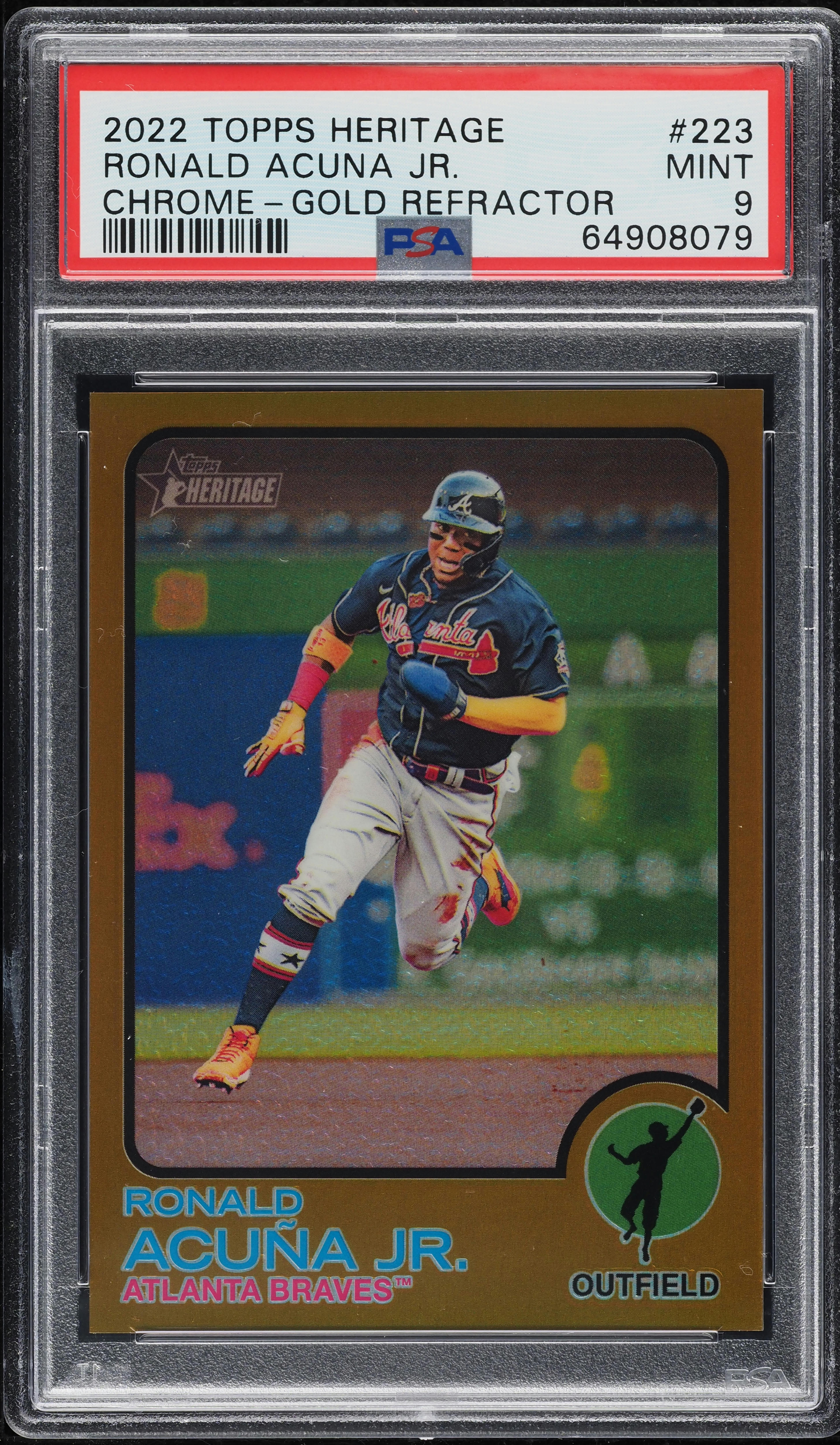 Topps Gold Label 2022 フリオロドリゲス PSA9 Topps Gold Label 2022 フリオロドリゲス PSA9（フリオ