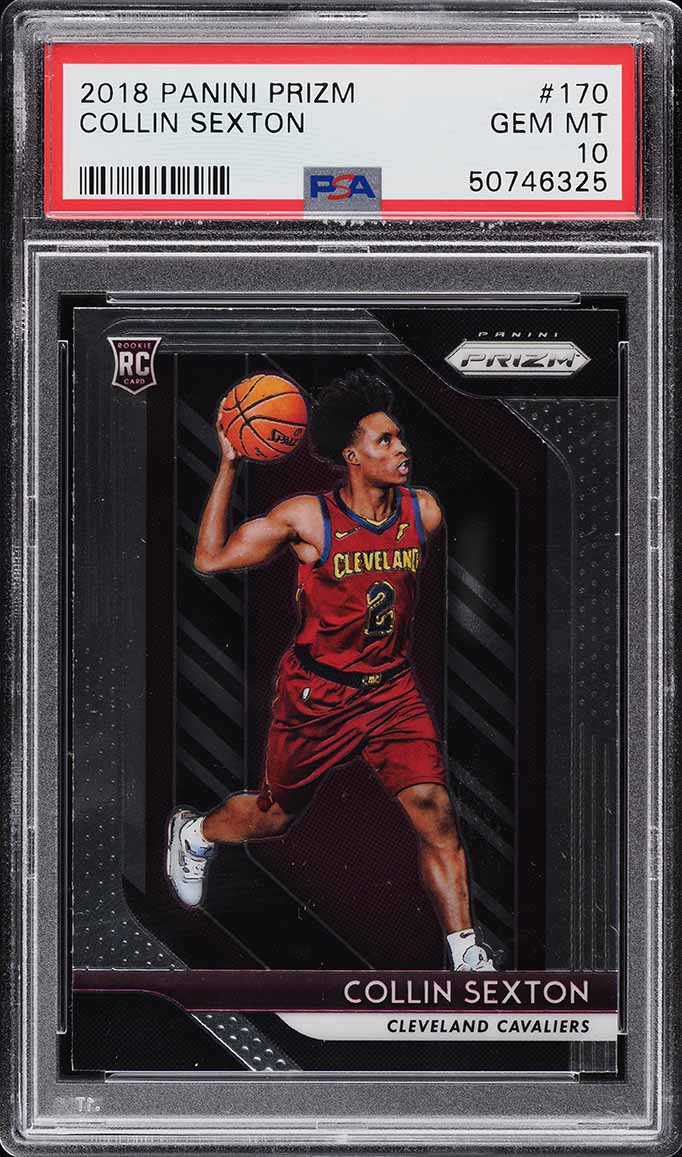 2018 Donruss Optic Checkerboard Collin Sexton ROOKIE #180 PSA 10