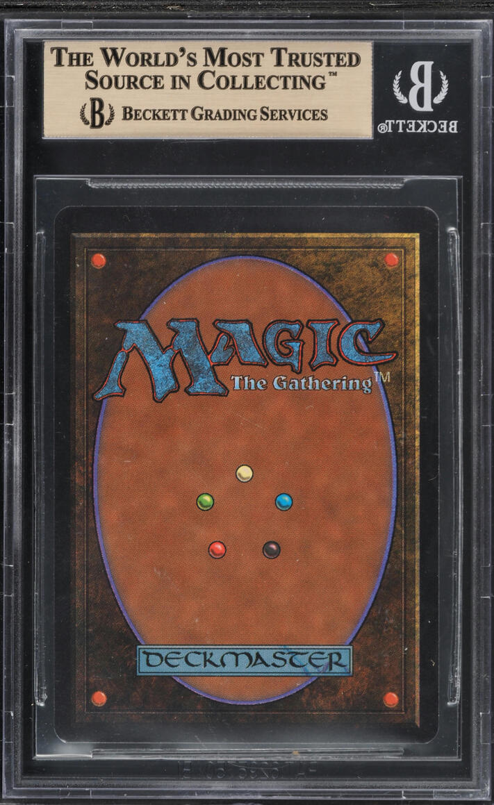 1993 Magic The Gathering MTG Beta Mountain V3 BGS 9.5 GEM MINT