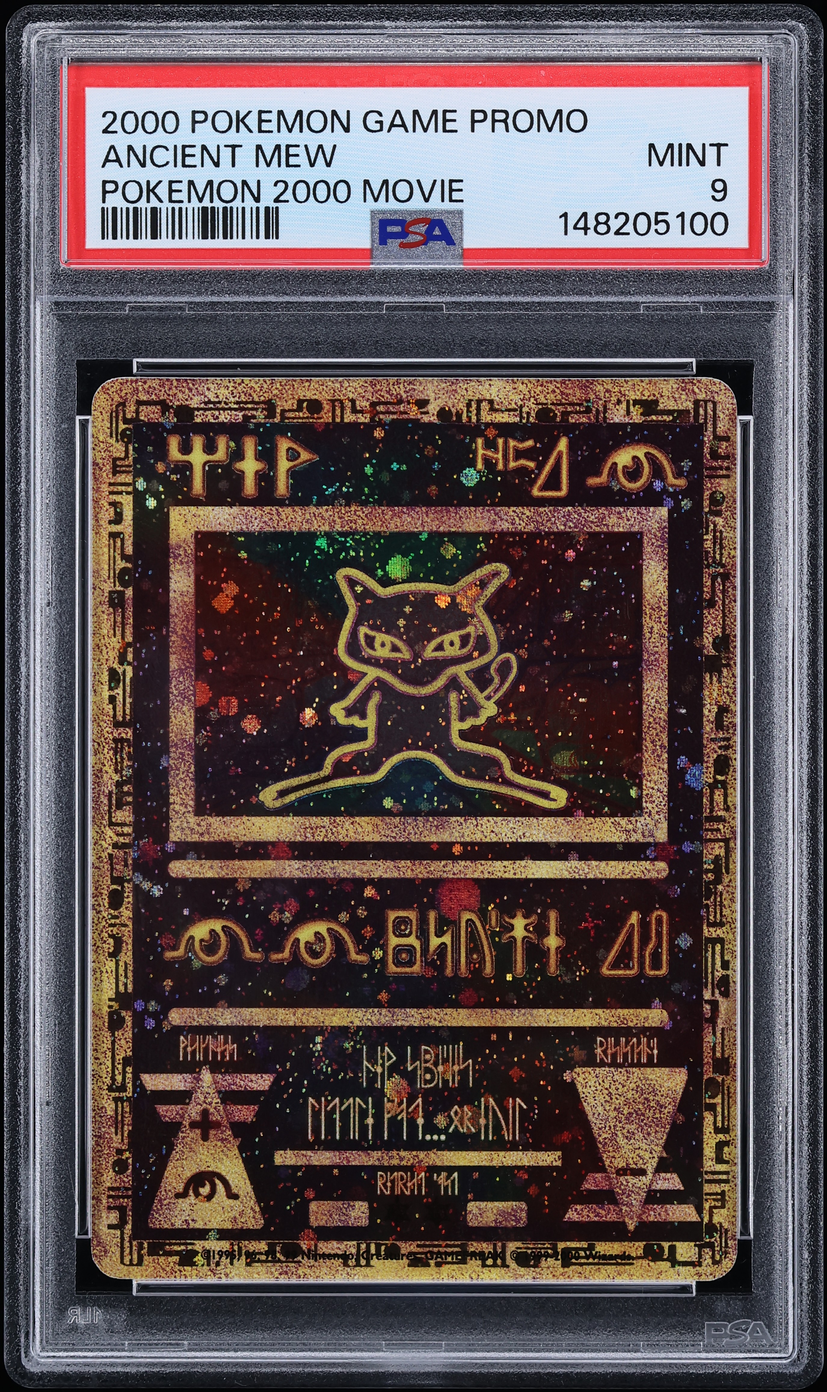 2000 Pokemon Movie Promo Ancient Mew PSA 9 MINT