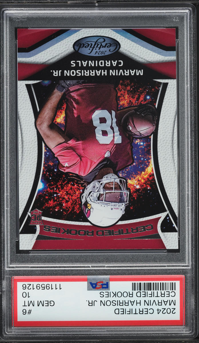 2024 Panini Certified Marvin Harrison Jr. ROOKIE #6 PSA 10 GEM MINT