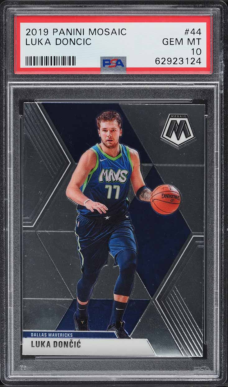2019 Panini Mosaic Luka Doncic #44 PSA 10 GEM MINT
