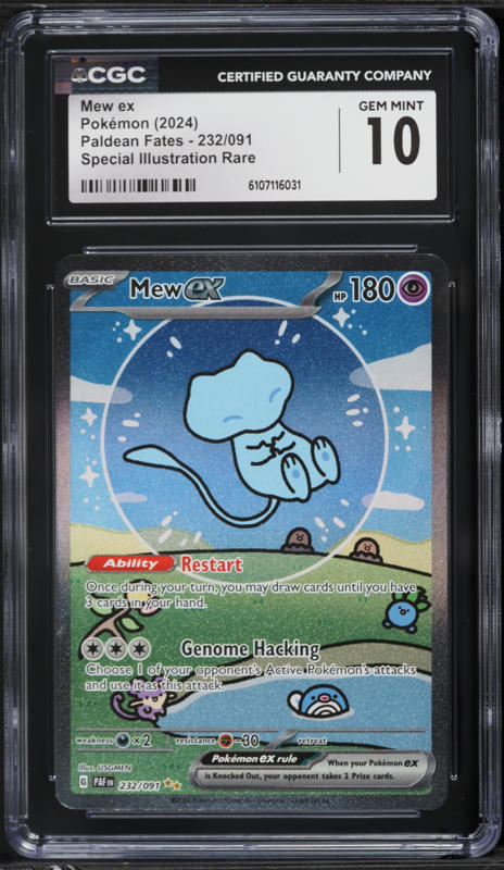 2023 Pokemon Japanese SV 151 Special Art Rare Mew ex #205 PSA 10