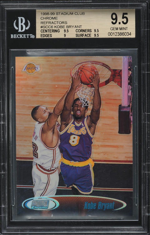 その他 PSA 10 - Kobe Bryant - 1999 Stadium Club 1999-00 Topps Stadium Club #117 Kobe Bryant PSA 10 Graded