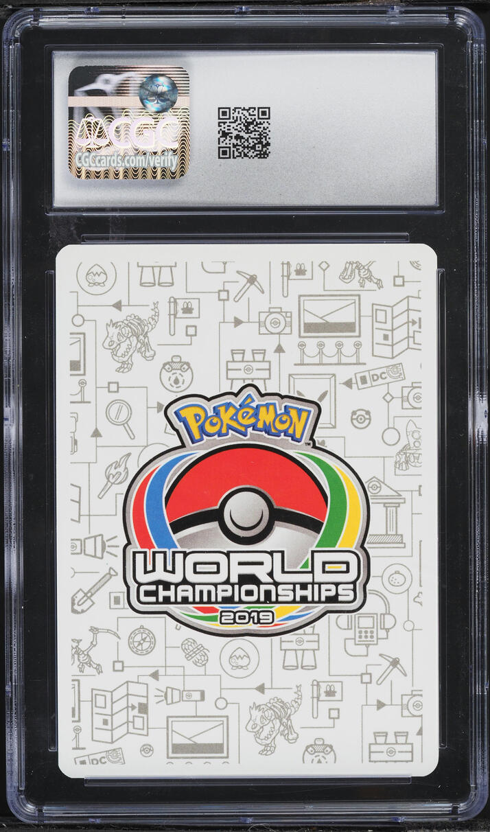 2019 Pokemon Sun & Moon World Championships Pikarom Judge Zeraora GX #86 CGC 10 GEM MINT