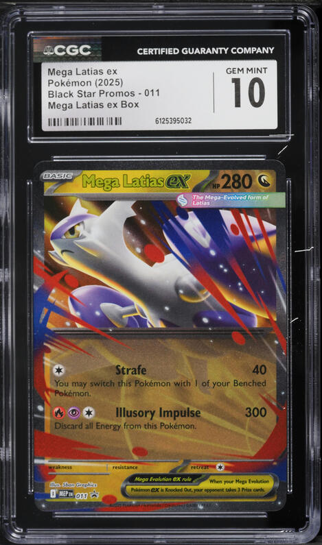 2025 Pokemon Japanese Mega Symphonia Mega Latias ex #49 CGC 10 GEM