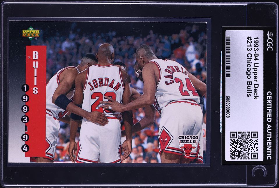 1993 Upper Deck Seven Straight Michael Jordan Wilt Chamberlain