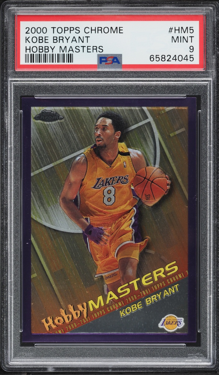 2000 Topps Chrome Hobby Masters Kobe Bryant #HM5 PSA 9 MINT