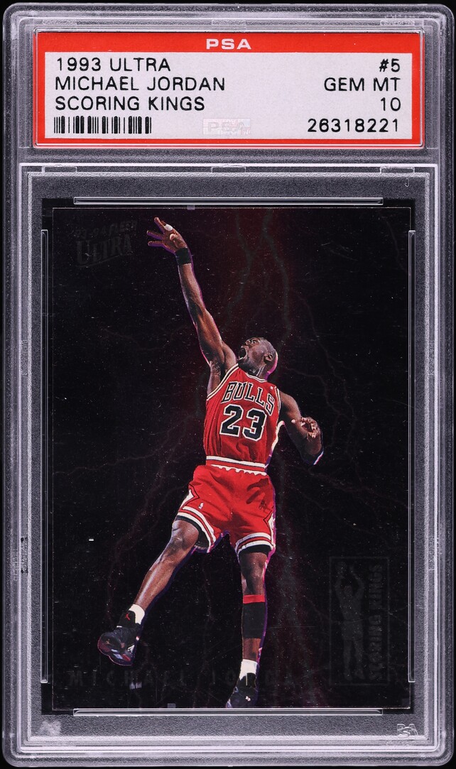 1993 Ultra Scoring Kings Michael Jordan #5 PSA 10 GEM MINT