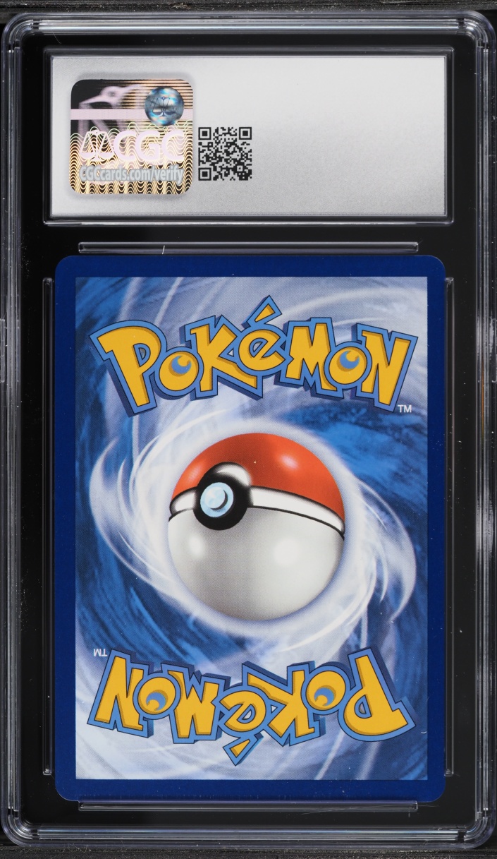 2025 Pokemon Scarlet & Violet Prismatic Evolutions Poke Ball Holo Larvitar #47 CGC 8.5 NM-MT+
