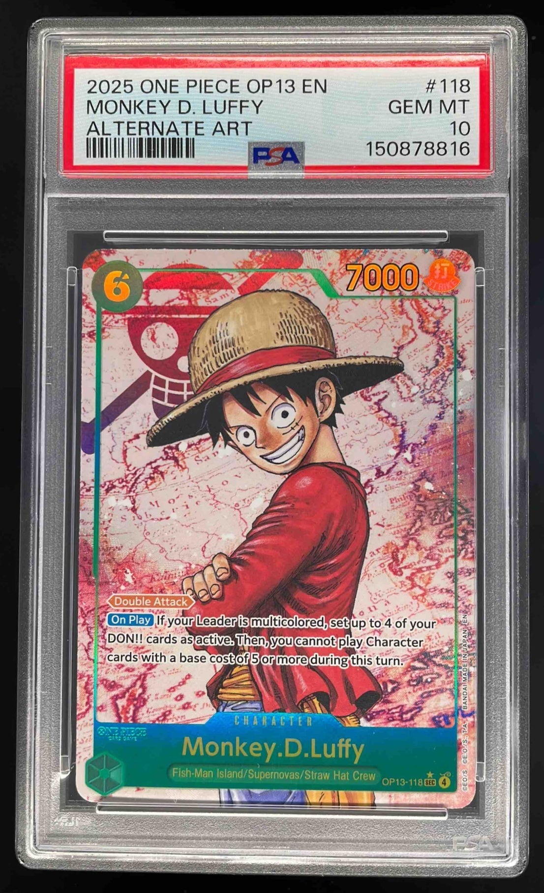 2026 One Piece Starter Deck Egghead Alt Art Monkey D. Luffy #012