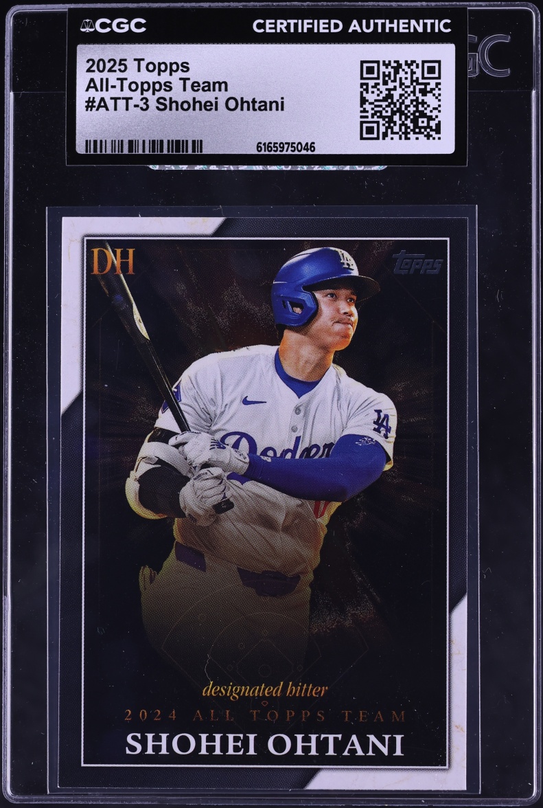 2025 Topps All Team Shohei Ohtani #ATT-3 CGC AUTH