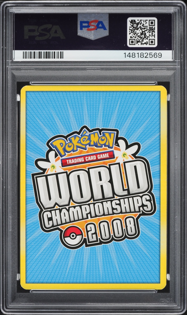 2008 Pokemon EX World Championships Holo Mew Gold Star #101 PSA 8 NM-MT