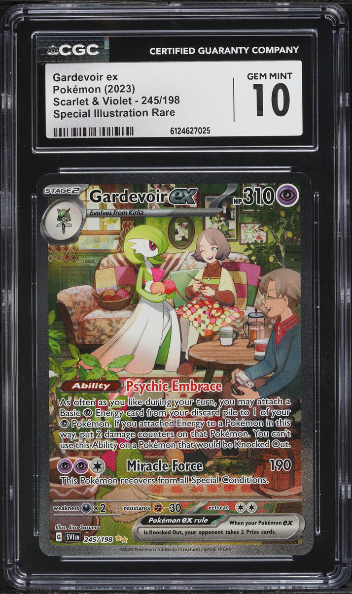2023 Pokemon Scarlet & Violet SIR Gardevoir EX #245 CGC 10 GEM MINT
