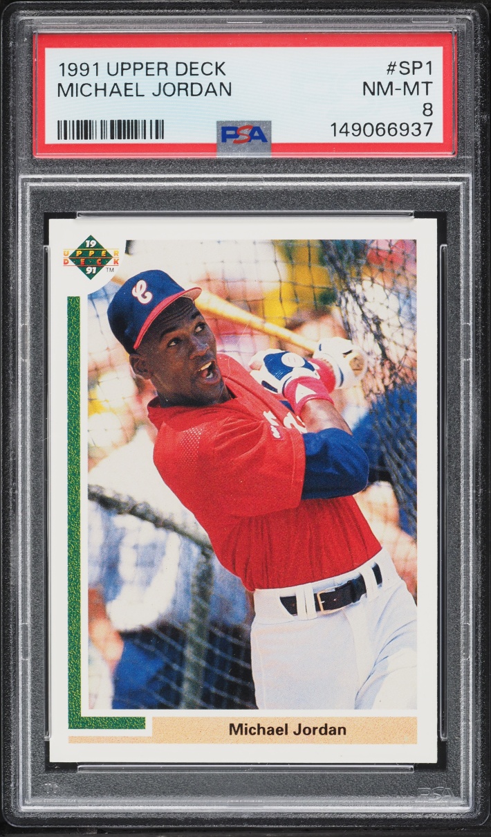 1991 Upper Deck Michael Jordan ROOKIE #SP1 PSA 8 NM-MT
