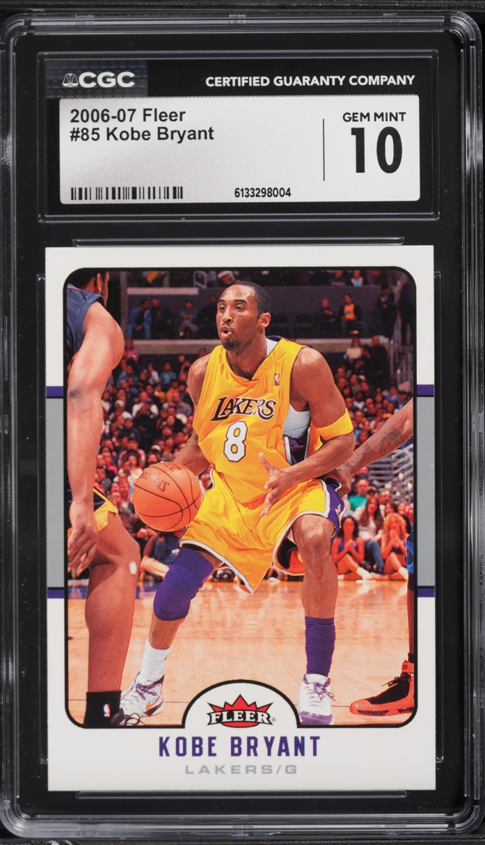 2006 Fleer Basketball Kobe Bryant #85 CGC 10 GEM MINT