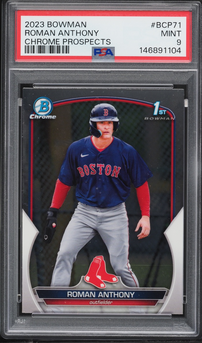2023 Bowman Chrome Roman Anthony PROSPECT #BCP-71 PSA 9 MINT