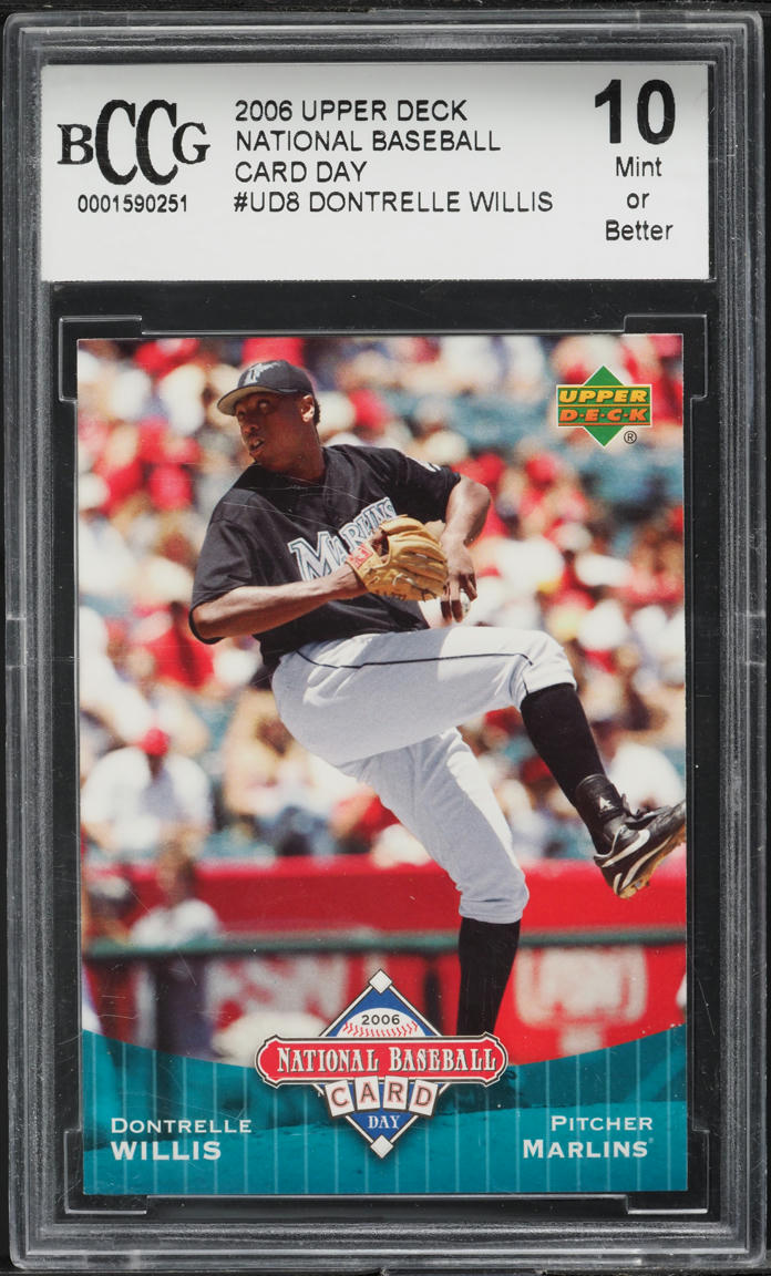 2006 Upper Deck National Baseball Card Day Dontrelle Willis #UD8 BCCG 10