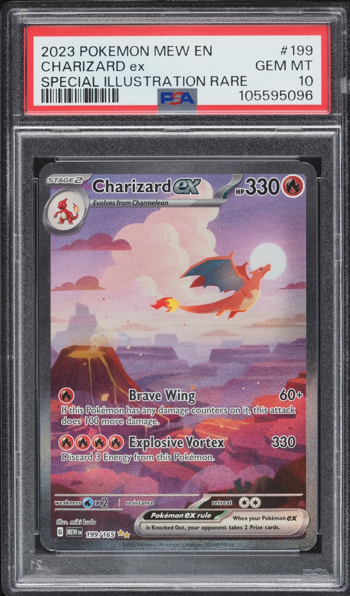 2023 Pokemon Scarlet & Violet 151 SIR Charizard ex #199 PSA 10 GEM MINT
