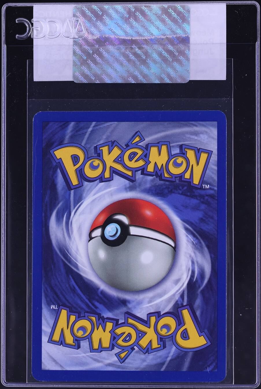 1999 Pokemon Jungle Meowth #56 CGC AUTH