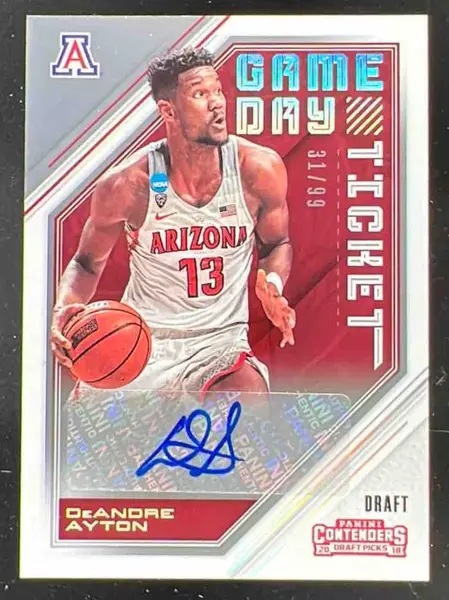 2018 Panini Prizm DeAndre Ayton ROOKIE #279 PSA 9 MINT on Fanatics