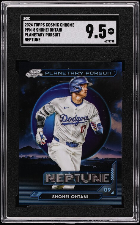 2024 Topps Chrome Sapphire Superfractor SP Variation Shohei Ohtani