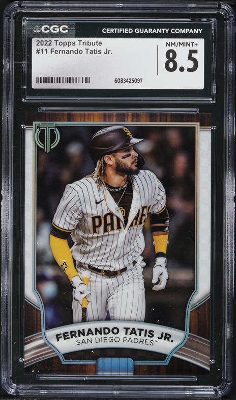 2022 Topps Tribute Fernando Tatis Jr. #11 CGC 9 MINT on Fanatics