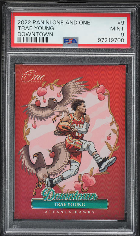 2023 Panini Contenders Optic Veteran Ticket Red Trae Young AUTO