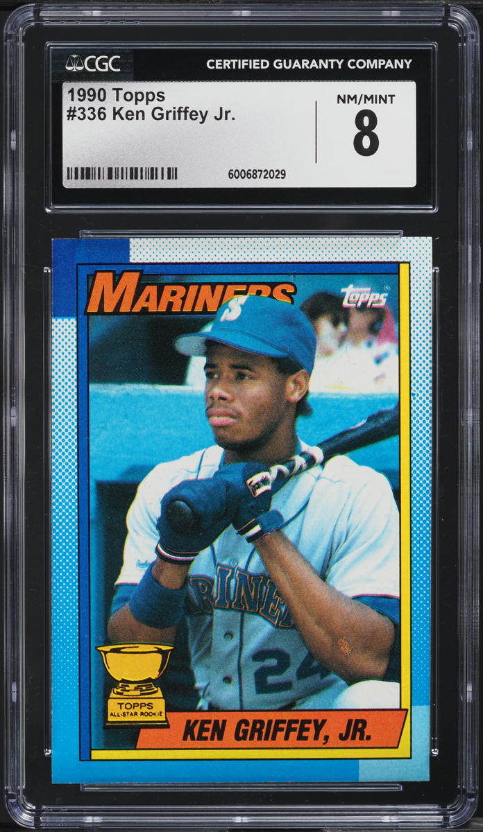 1990 Topps Ken Griffey Jr. #336 CGC 8 NM-MT