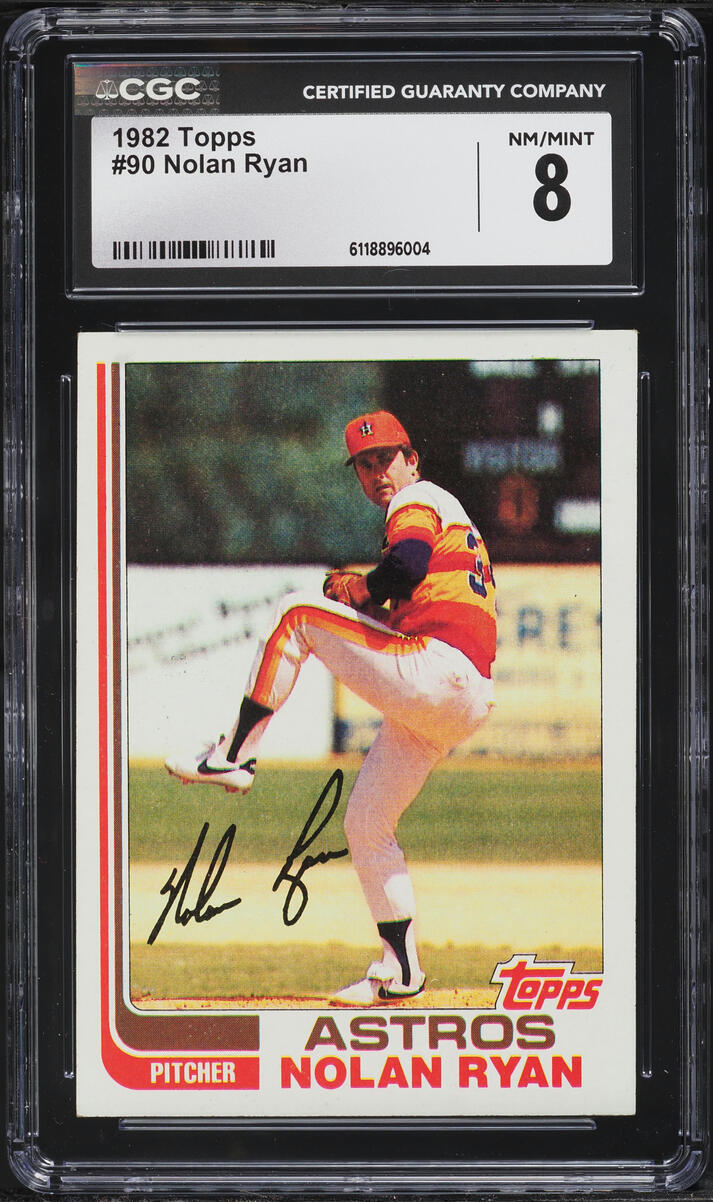 1982 Topps Nolan Ryan #90 CGC 8 NM-MT