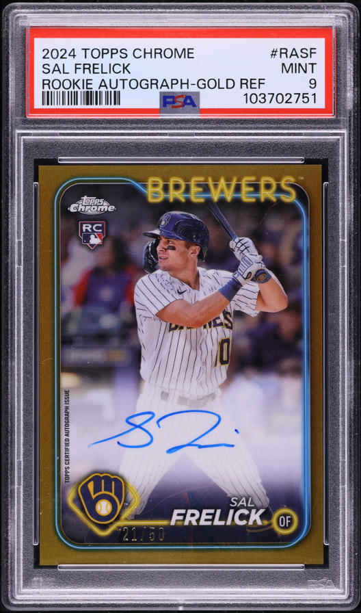 2024 Topps Chrome Gold Refractor Sal Frelick ROOKIE /50 #39