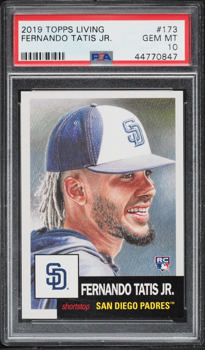 2019 Topps Living Fernando Tatis Jr. ROOKIE #173 PSA 10 GEM MINT