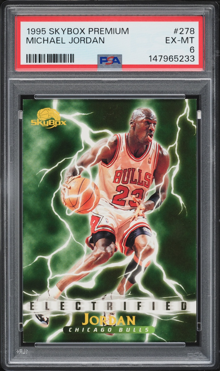 1995 Skybox Premium Michael Jordan #278 PSA 6 EXMT