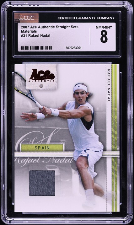 2006 Ace Authentic H&L Center Court Royalty Rafael Nadal PATCH