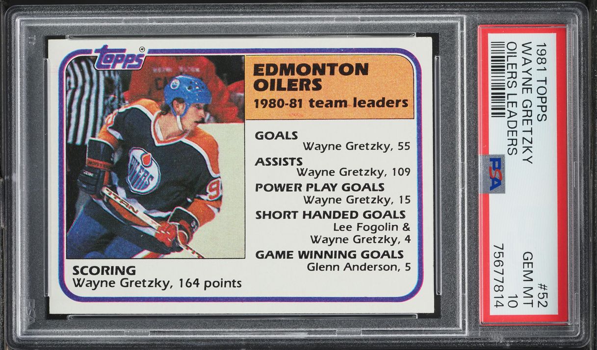 Wayne Gretzky Rookie Card Sold Price: Three 1980 Topps Wayne