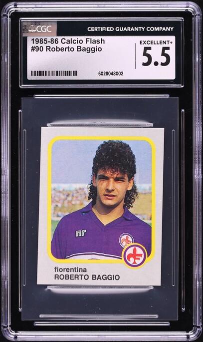 1999 Panini Soccer Roberto Baggio #39 PSA 10 GEM MINT on Fanatics
