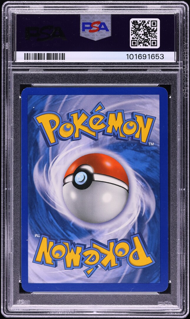 2010 Pokemon HeartGold & SoulSilver Triumphant Holo Magnezone #96 PSA 8 NM-MT
