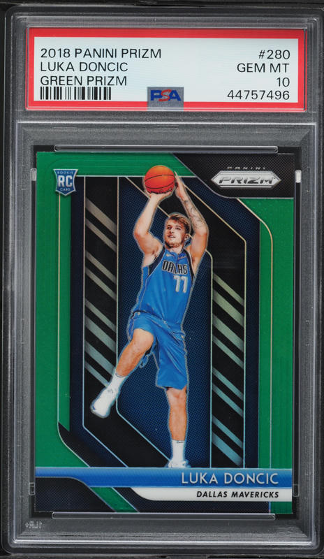 2018 Panini Prizm Silver Luka Doncic ROOKIE #280 PSA 10 GEM