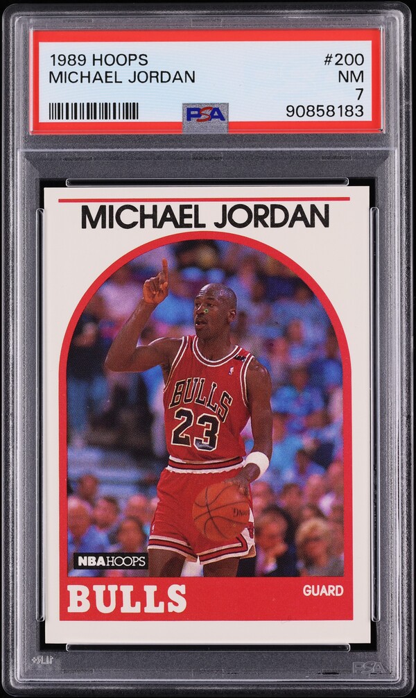 1989 Hoops Michael Jordan #200 PSA 7 NRMT